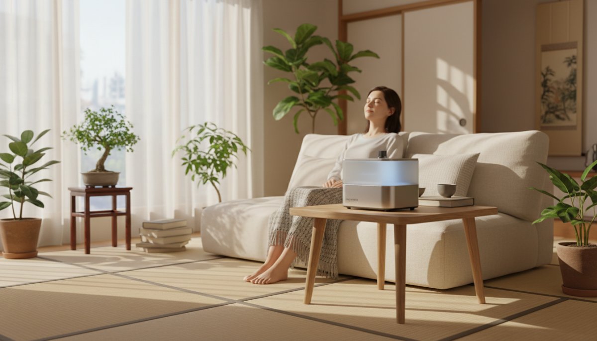 リタエアー水素ガス生成器の使用イメージ