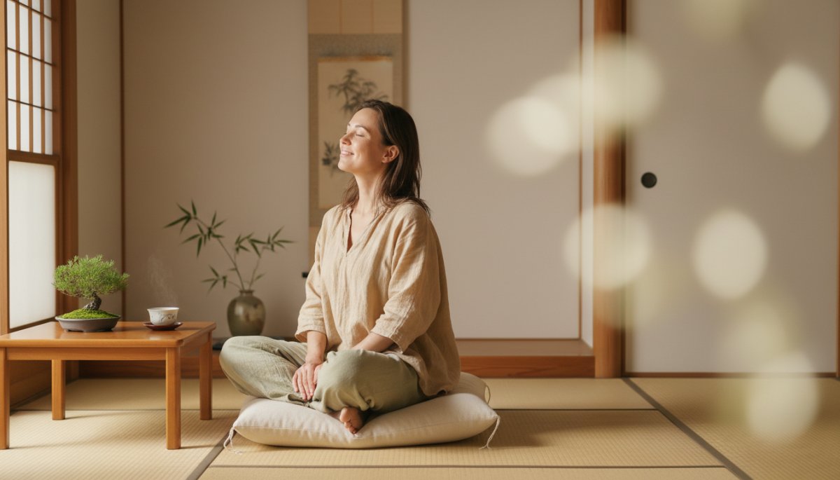 花粉症対策を実践する日本人のイメージ